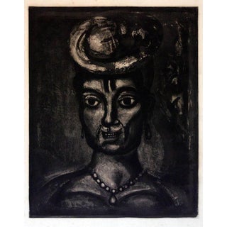 Georges Rouault, Femme Affranchie A' Quatorze Heures Chante Midi, 1940s, Etching For Sale