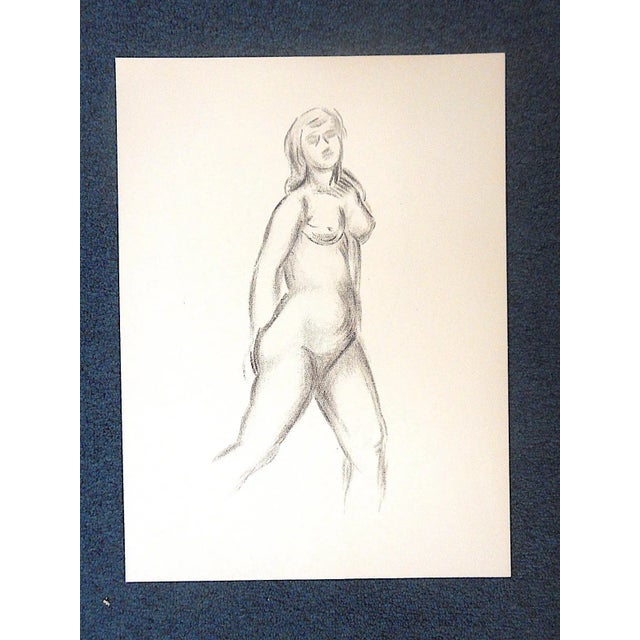 Captivating silkscreen nudes from the originals by the French master Aristide Maillol (France 1861-1944 Listed). On thick...