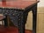 Anglo-Indian 1930s Black Painted Tiered Shelf with Carved Scrolling Foliage For Sale - Image 11 of 11