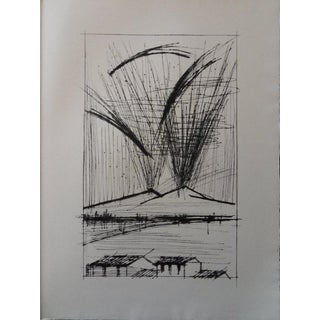 Bernard Buffet, Mount Vesuvius, Etching For Sale