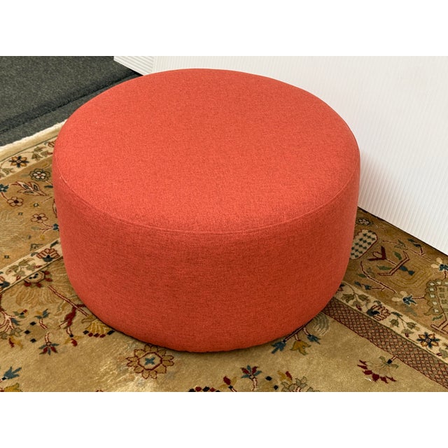 Early 21st Century Sofacompany No.9 Ottoman, Red For Sale - Image 5 of 12