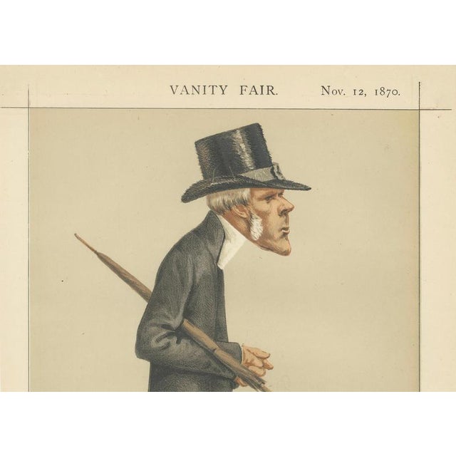 Victorian Moral Reformer Vanity Fair Statesmen, 1870, Paper For Sale - Image 3 of 10
