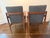 1950s Vintage Danish Walnut MCM Chairs For Sale - Image 5 of 9