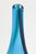 Bottle Green Vintage Glass Swirled Tall Bottle Blue, Purple, Green, Turquoise Denmark For Sale - Image 8 of 9