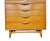 Mid-Century Modern Lane Perception Blonde Oak High Chest For Sale In Philadelphia - Image 6 of 9