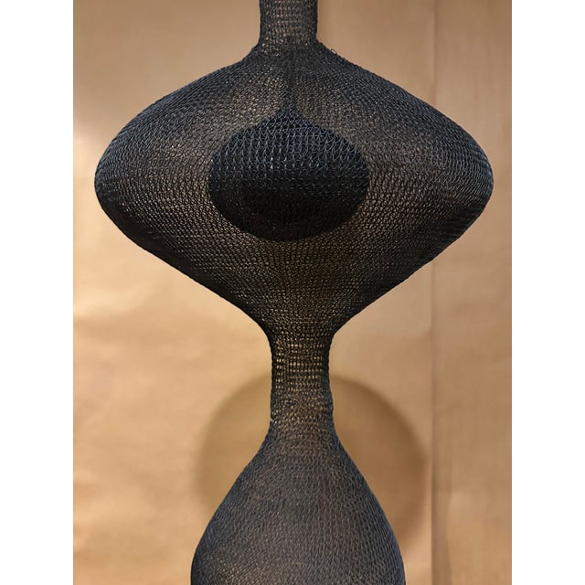 Contemporary Metal Wire Hanging Sculpture For Sale - Image 4 of 12