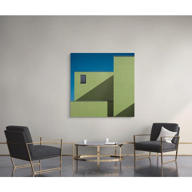 "Side View XII" by Marc Fischer is a limited edition architectural photograph that transforms the geometry of urban design...
