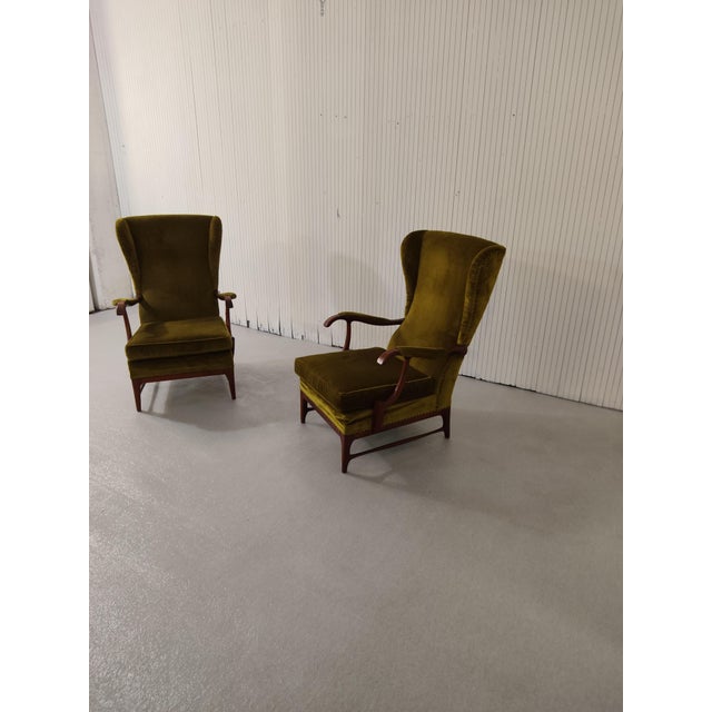 Wood Vintage Lounge Chair by Paolo Buffa, 1950 For Sale - Image 7 of 9