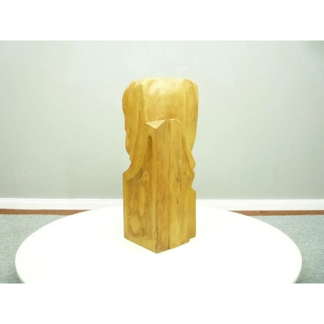 Postmodern Anthroposophical Basswood Sculpture in the Dornach Style, 1940s For Sale - Image 3 of 10