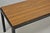 Vintage Mid Century Modern Steel Metal & Faux Rosewood Laminate Coffee Table For Sale - Image 10 of 14
