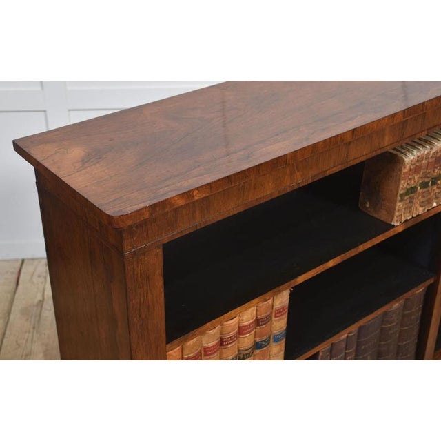 Rosewood Open Bookcase, 19th Century For Sale - Image 4 of 15