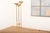 Mid-Century Modern Nucci Valsecchi "Papyrus" Brass Floor Lamp, Italy, 1970 For Sale - Image 3 of 11