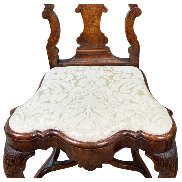 Dutch Walnut Side Chairs, 1750s, Set of 2 For Sale - Image 15 of 18