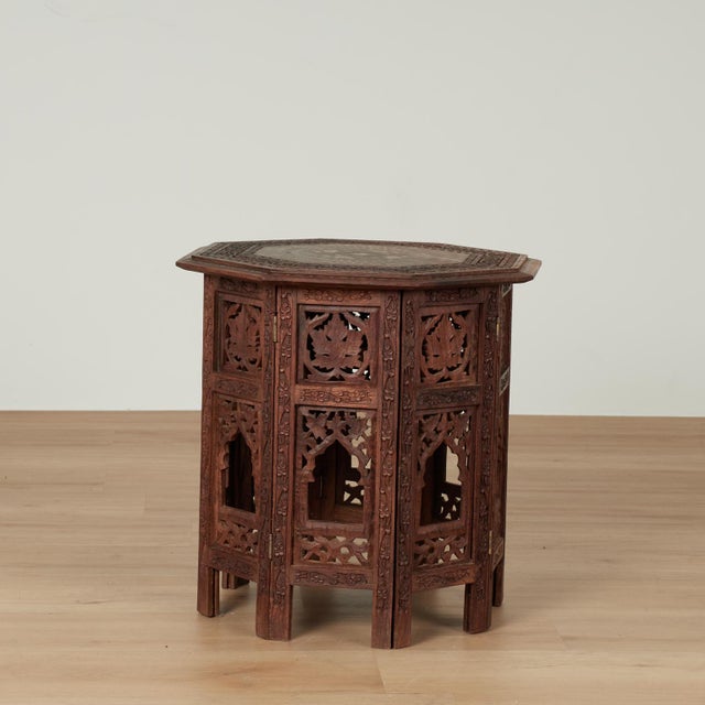 English Pair of Antique Anglo Indian Tables or Stands For Sale - Image 3 of 16