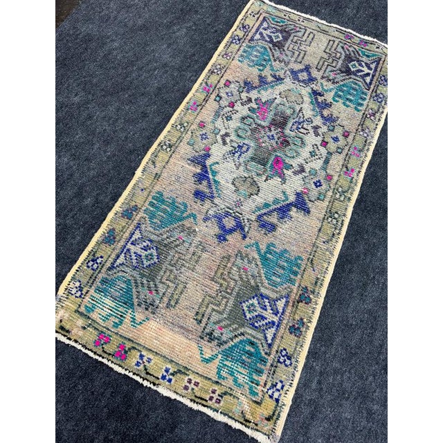 Early 21st Century Turkish Yastik Rug 1'7" x 3'4" For Sale - Image 5 of 5
