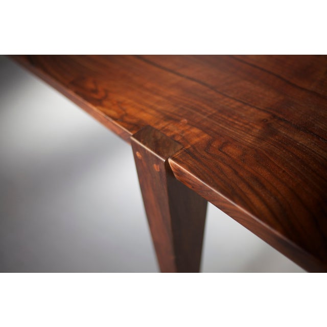 Wood 120" Oslo Dining Table in Oregon Walnut by Studio Moe For Sale - Image 7 of 8