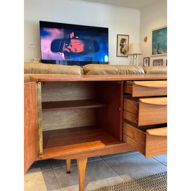 A Beautiful Teak Sideboard by Stonehill Furniture, Made in the Uk, Circa 1960s For Sale In Houston - Image 6 of 12