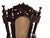 Pair of Antique Carved Mahogany Cane-Back Armchairs, C. 1890–1910 For Sale - Image 9 of 10