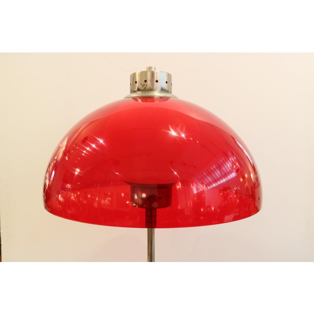 Metal Italian Modernist Floor Lamp 1960s For Sale - Image 7 of 7