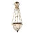 Myran Allan Luxury Lighting Italian Hand-Cut Full Lead Crystal Pendant Light For Sale