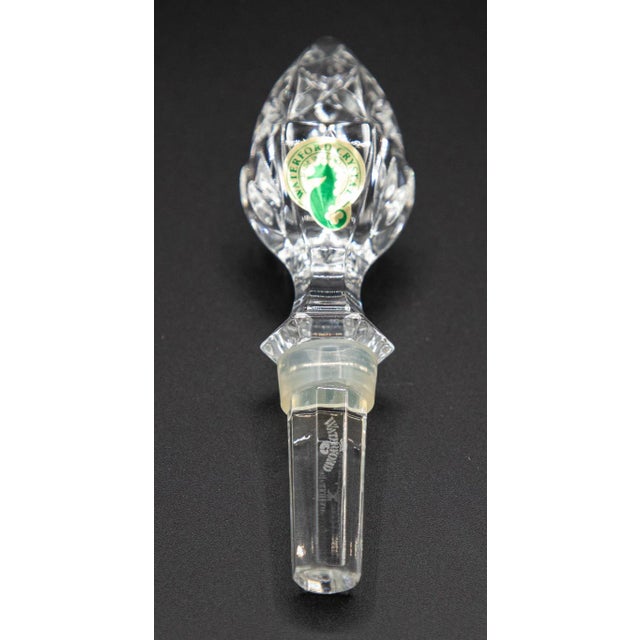 Waterford Vintage Waterford Crystal Bottle Stoppers - Horse and Acorn Designs With Boxes- Set of 2 For Sale - Image 4 of 11
