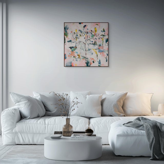 Abstract Contemporary Abstract Oil on Canvas Painting "Untitled 24045" by Martín Reyna For Sale - Image 3 of 4