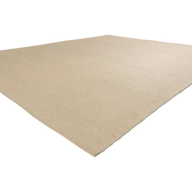 30793 Swedish Inspired Kilim Rug with Minimalist Scandinavian Modern Style 08'01 x 09'09. With its minimalist style and...