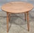 Mid 20th Century Solid Maple & Tiger Maple Bench Made Round Dining Table Tavern Table For Sale In Cleveland - Image 6 of 9
