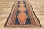 Textile Vintage Persian Bijar Kilim Rug - 04'01 X 09'07 For Sale - Image 7 of 8