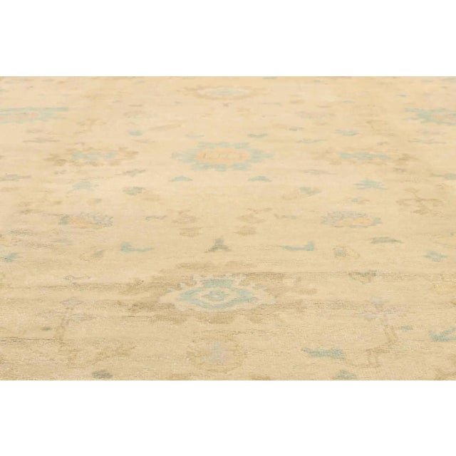2010s Turkish Oushak Rug with Modern Style - 12'10 x 15'08 For Sale - Image 5 of 7