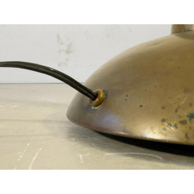 Forest Green Bronze and Bohemian Glass Lamp from Pallme & Koenig, 1900s For Sale - Image 8 of 14