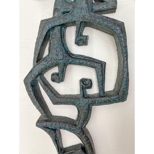 Ceramic Wall Sculpture by Joop Puntman for Ahma, 1950s-1960s For Sale - Image 4 of 14