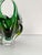 Green Glass Bowl by Josef Hospodka for Chribska Glassworks, 1970s For Sale - Image 4 of 9