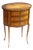 French Louis XV Nightstand with Drawers and Floral Details, 1920s For Sale