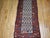 19th Century Bidjar Runner, Hand-Knotted Wool, All-Over Paisley Pattern, Ivory & Rust Red, 3x13 For Sale - Image 9 of 14