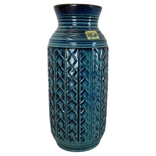Large Brutalist Fat Lava Ceramic Vase from Carstens Tönnieshof, Germany, 1970s For Sale