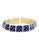 Gold Three-Piece Bangel / Cuff Set Red Green & Blue Enamel 18 Kt Gold 286 Gm, Hidalgo For Sale - Image 8 of 8