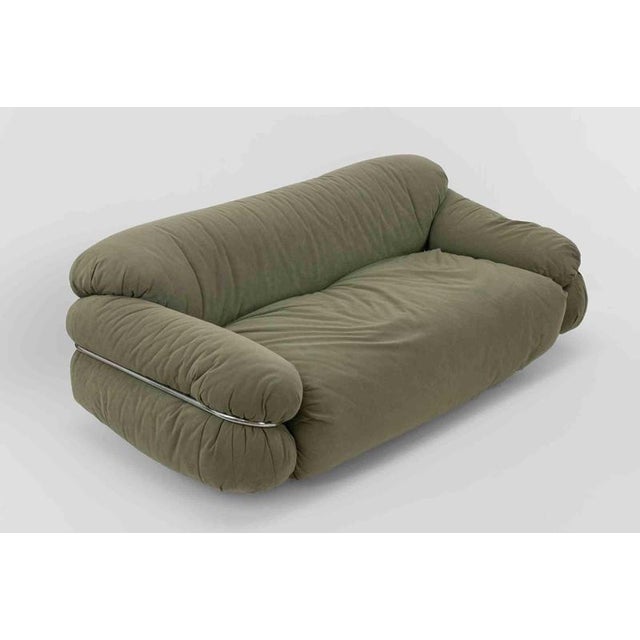 Sesann Sofa by Gianfranco Frattini for Cassina, Italy, 1970s For Sale - Image 6 of 8