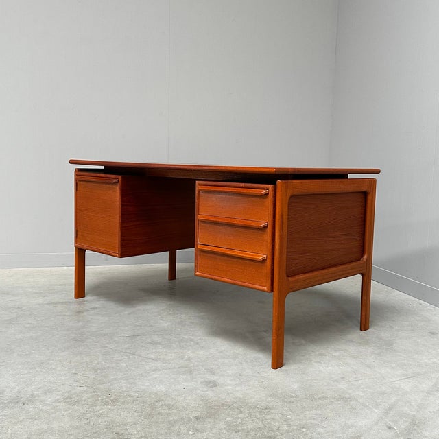Vintage Danish Desk in Teak by GV Gasvig for GV Møbler, 1960s For Sale - Image 4 of 12