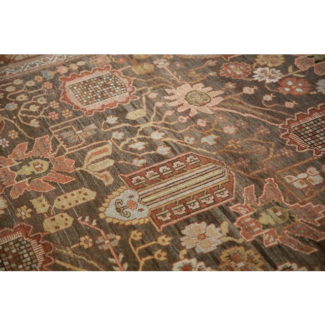 Old New House Vintage Distressed Bakhtiari Carpet - 7'4" x 10'3" For Sale - Image 4 of 10