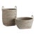 Burma Rattan Orchard Baskets, Set Of 2 For Sale