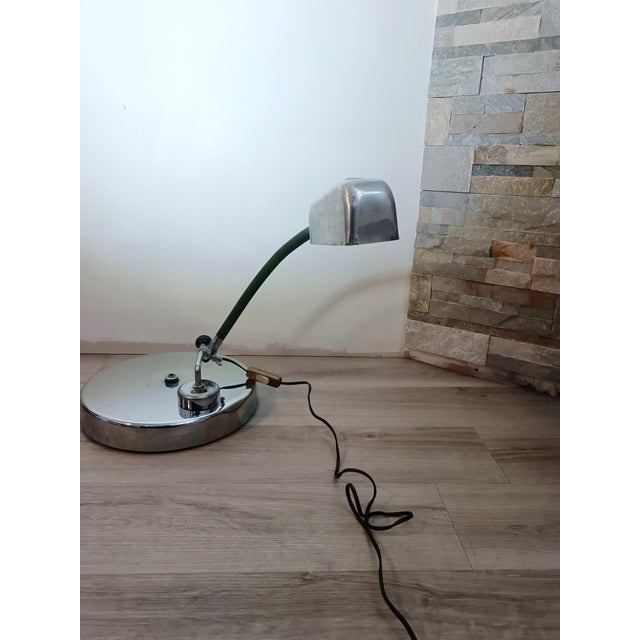 Vintage Industrial Lamp by Adher, 1950s For Sale - Image 4 of 13