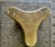Beige Vintage Carved Plaster Dolphin Table Bases (Pair) With Beveled Glass Top For Sale - Image 8 of 8