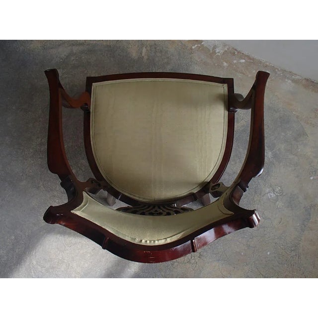 Antique Regency Desk Chair For Sale - Image 9 of 18