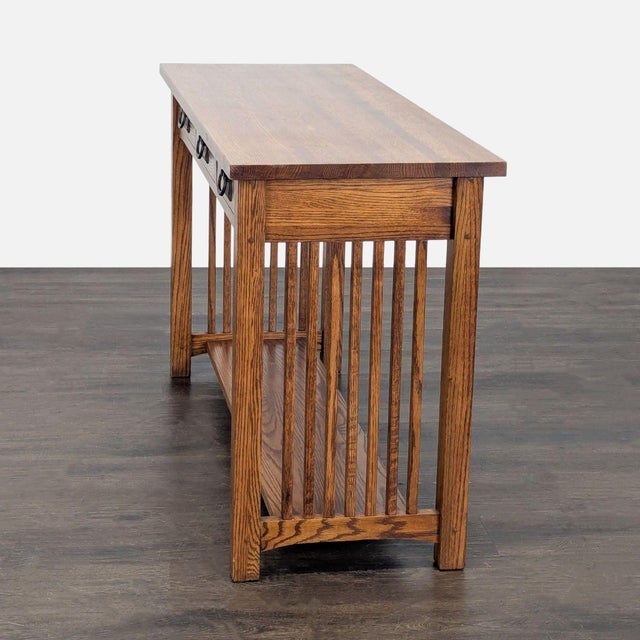 Mission Style Console Table For Sale In San Francisco - Image 6 of 10