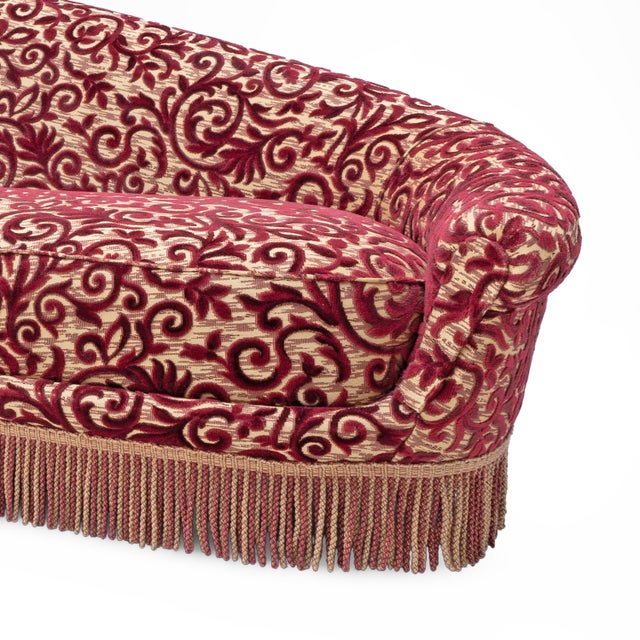 Mid-Century Modern Italian Curved Sofa by Federico Munari, 1950s For Sale - Image 6 of 12