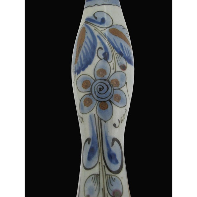 Blue Ken Edwards El Palomar Blue Tonala Mexico Folk Pottery Dove Bird Figurine Pair For Sale - Image 8 of 15
