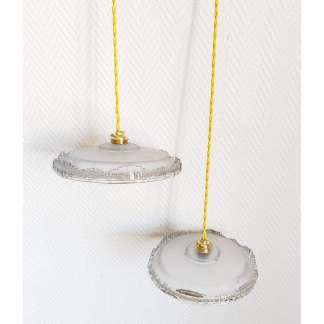 Art Deco Pendant Lights, 1930s, Set of 2 For Sale - Image 9 of 10