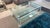 Two-Tier Lucite and Glass Coffee Table For Sale In Miami - Image 6 of 14