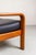 A two-seater sofa by Olsen & Laursen, made in Denmark in the 1980s. The frame is crafted from teak, with organically...